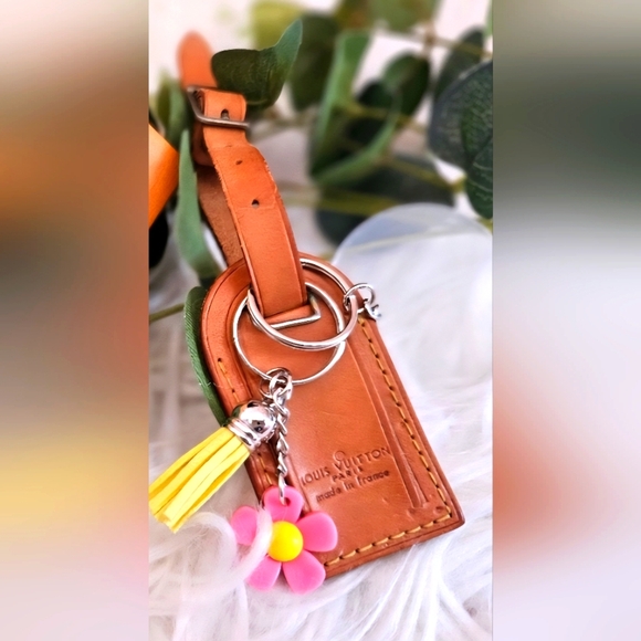 Louis Vuitton Accessories - Louis Vuitton Luggage Tag + Charm  💯
